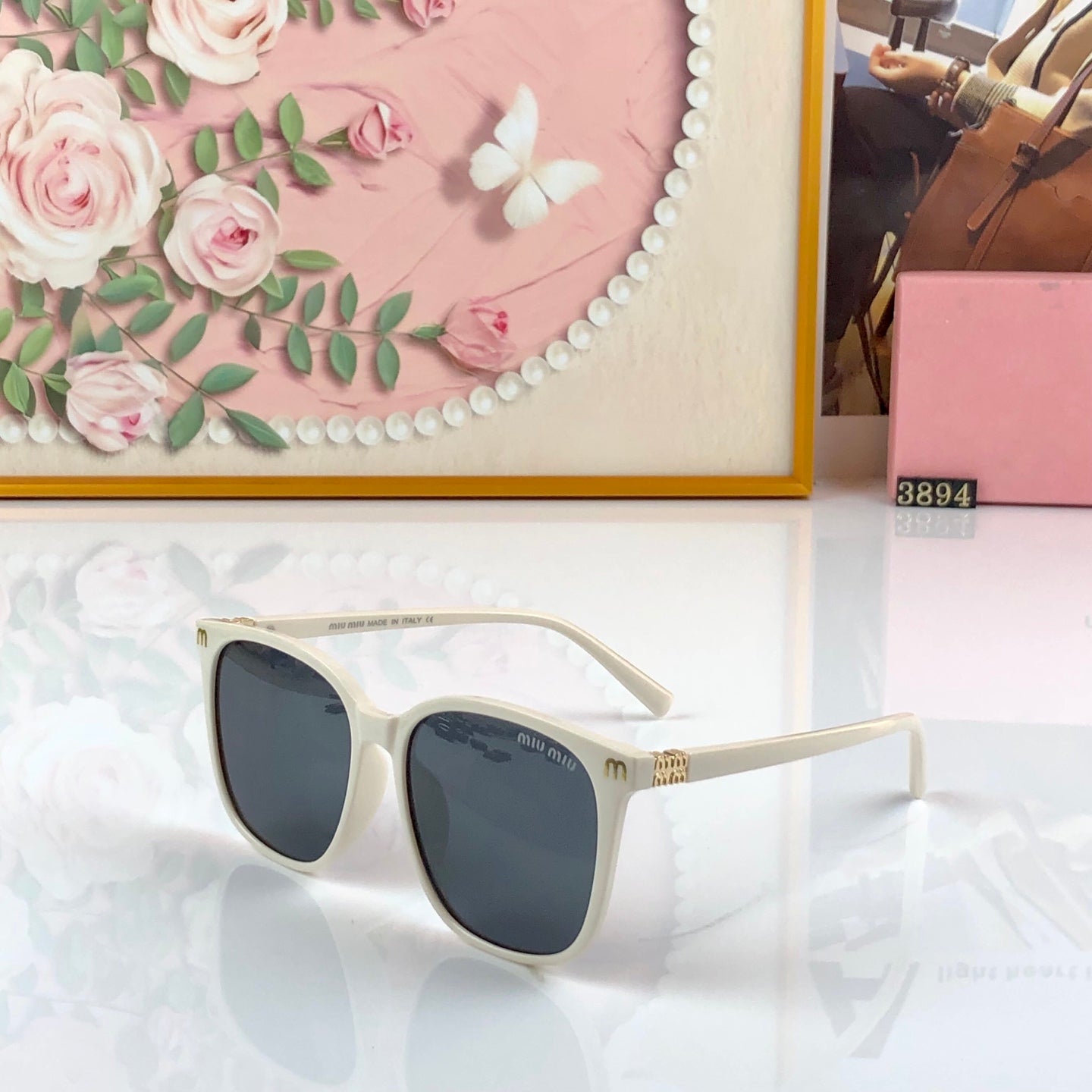 MIUMIU 26S SQUARE FRAME IN ACETATE 419146