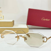 PHOTOCHROMIC LENSES GEOMETRIC FRAME SUNGLASSES CT0581S IN METAL