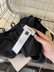 CELINE BIKINI 25S BODYSUIT IN BLACK 742672
