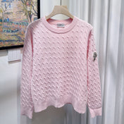 MONCLER 25S LONG-SLEEVE CREWNECK SWEATER 382