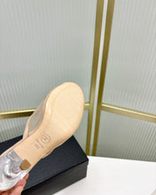 HIGH HEEL PEEP TOE IN BEIGE CREAM BREATHABLE MESH