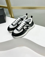 SNEAKER IN BLACK CALFSKIN AND GREY BREATHABLE MESH