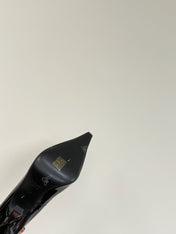 JEANNE HIGH PUMPS IN BLACK PATENT CALFSKIN