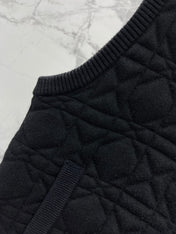 DIOR 26S DIAMOND-PATTERN KNIT VEST 946