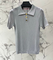 VALENTINO 26S SHORT SLEEVE KNIT T-SHIRT 137