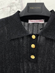 VALENTINO 26S SHORT SLEEVE KNIT T-SHIRT 136