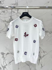 DIOR 26S SHORT-SLEEVED SWEATER 1259
