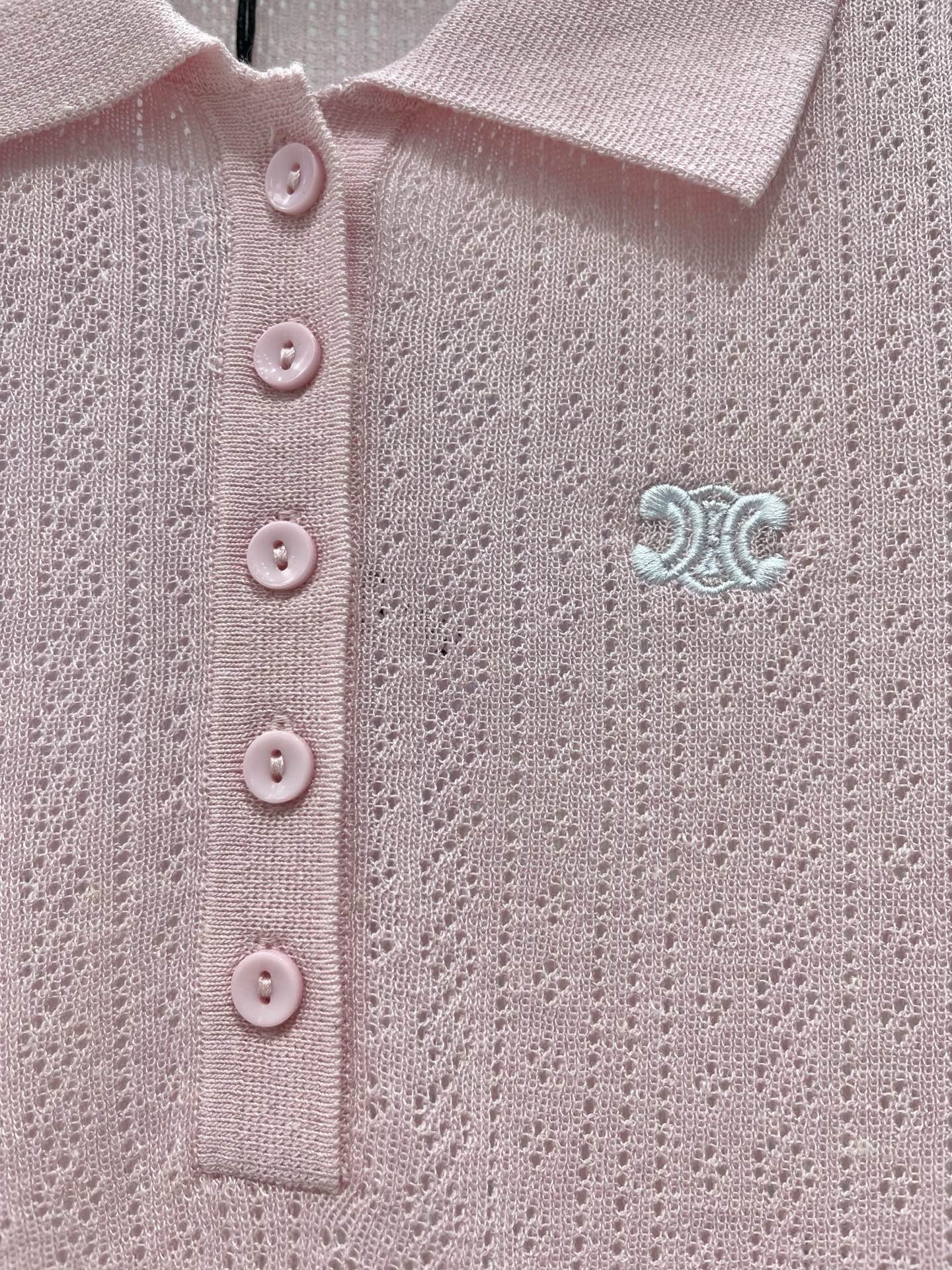 CELINE 26S KNIT POLO TANK TOP 296