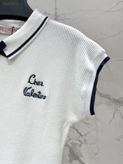 VALENTINO 26S SHORT-SLEEVE POLO MINI DRESS 458