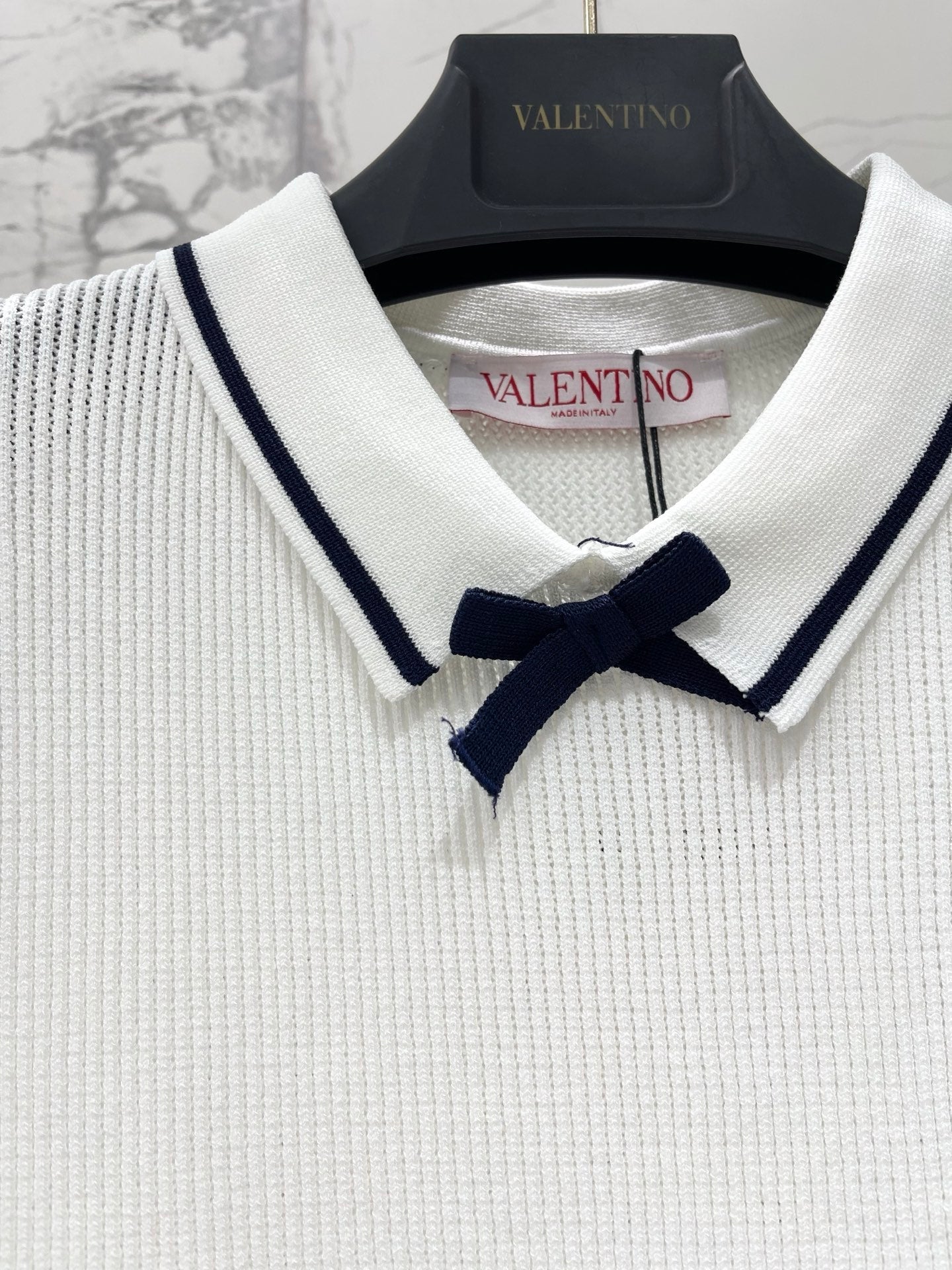 VALENTINO 26S SHORT-SLEEVE POLO MINI DRESS 458