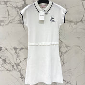 VALENTINO 26S SHORT-SLEEVE POLO MINI DRESS 458