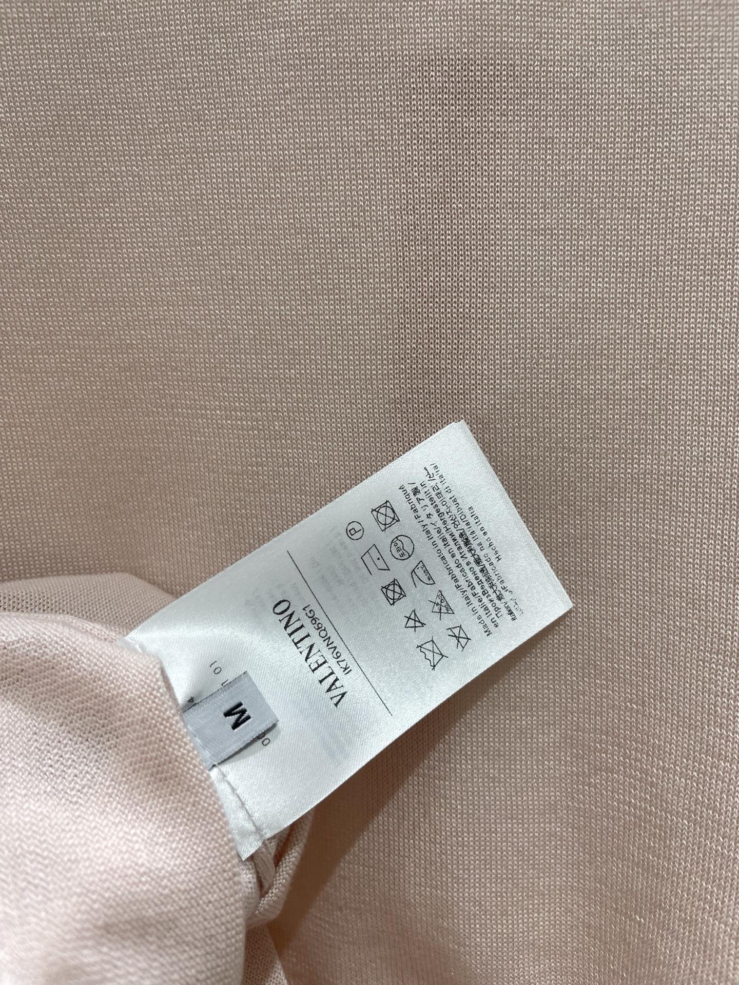 VALENTINO 26S ROUND-NECK KNIT CARDIGAN 394