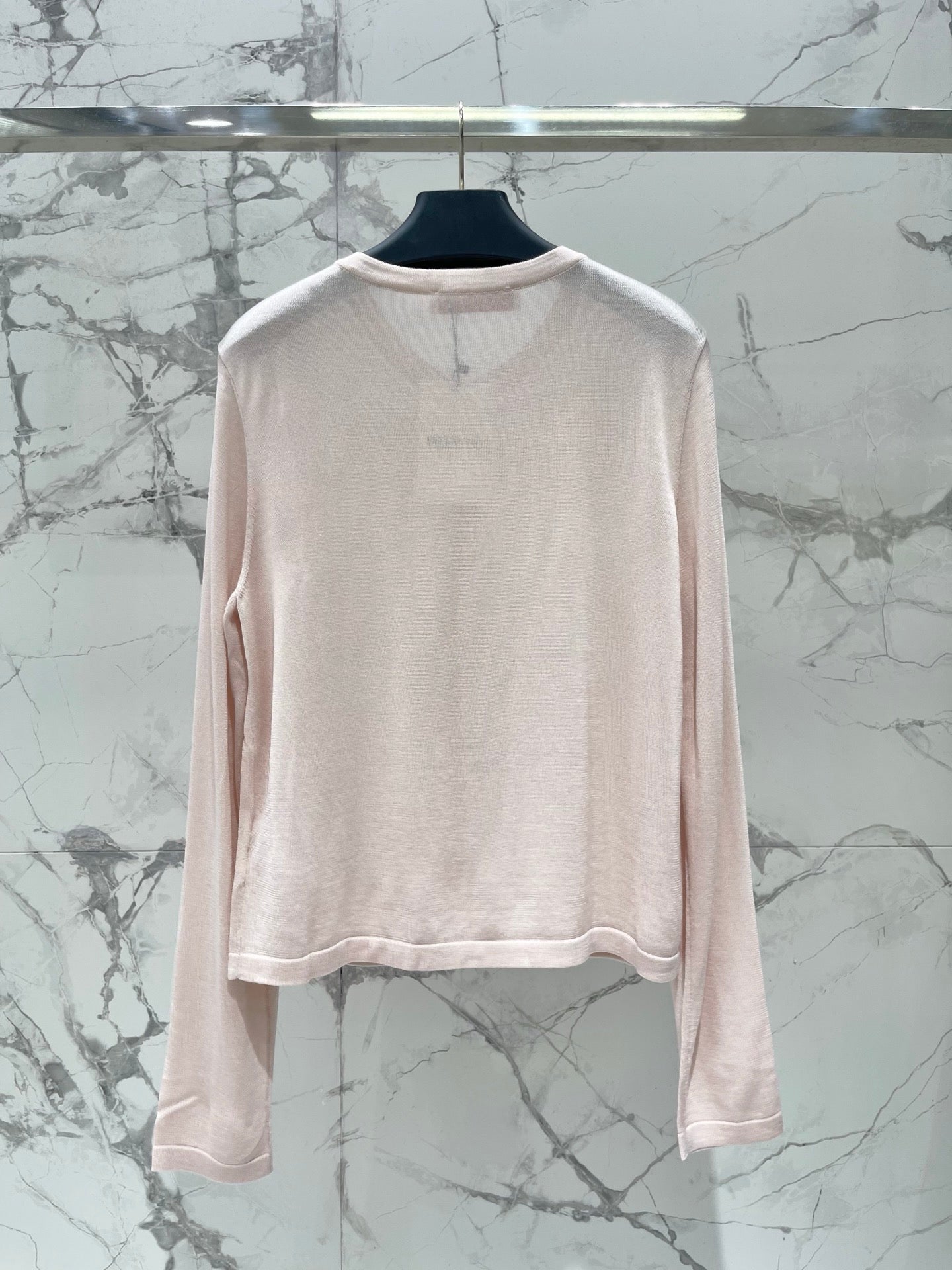 VALENTINO 26S ROUND-NECK KNIT CARDIGAN 394