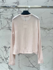 VALENTINO 26S ROUND-NECK KNIT CARDIGAN 394