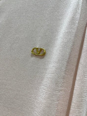 VALENTINO 26S ROUND-NECK KNIT CARDIGAN 394