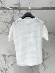 DIOR 26S SHORT-SLEEVE KNIT T-SHIRT 1315