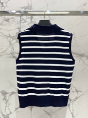 VALENTINO 26S SLEEVELESS KNIT CARDIGAN 376