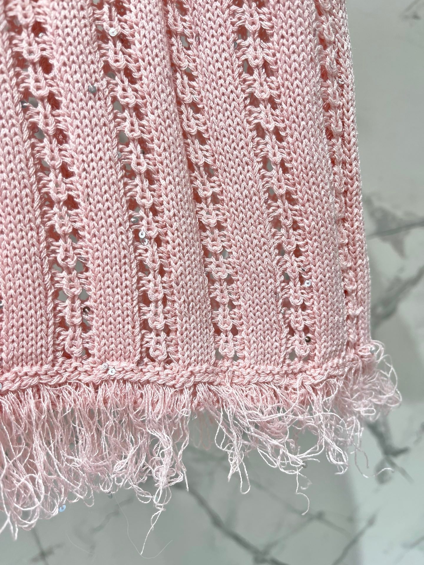 VALENTINO 26S SHORT-SLEEVE KNIT CARDIGAN 351