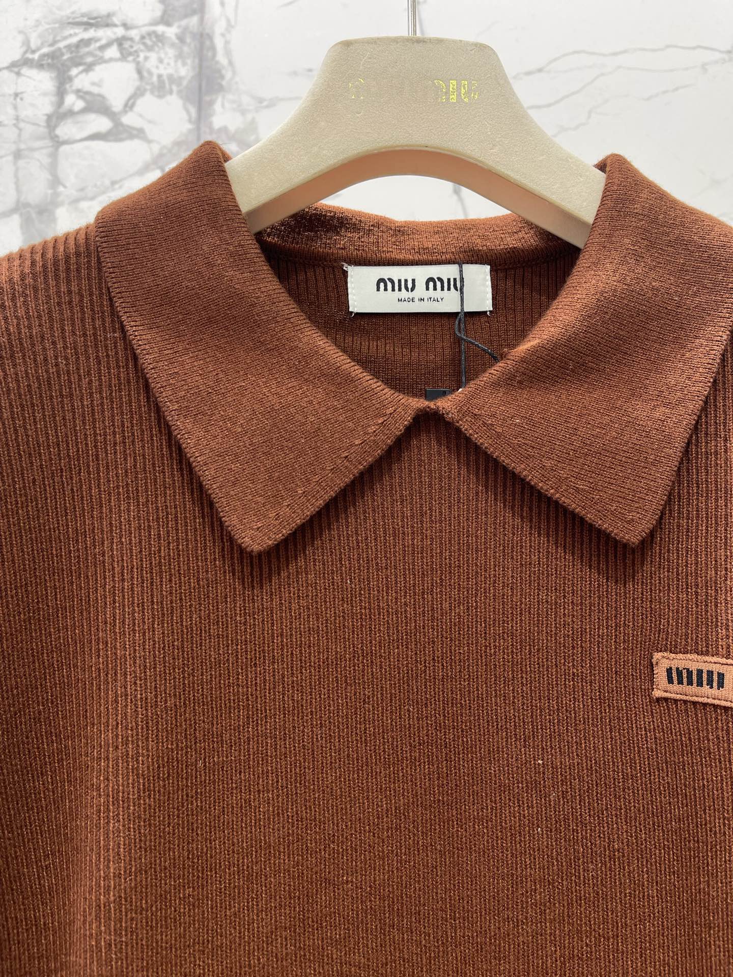 MIUMIU 26S KNIT POLO 1310