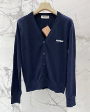 MIUMIU 26S V-NECK KNIT CARDIGAN 1302