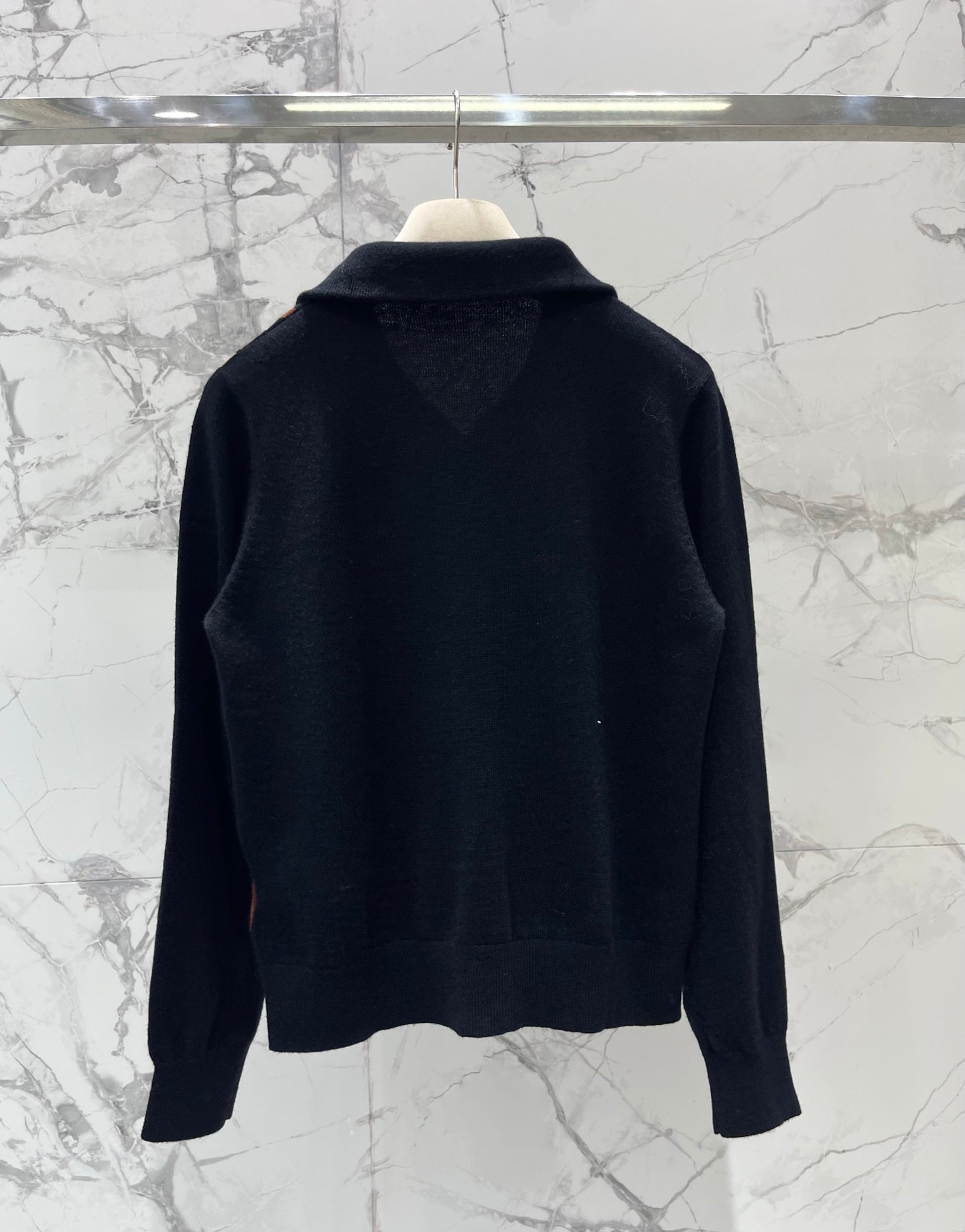 MIUMIU 26S ZIP-UP KNIT CARDIGAN 1280