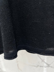 MIUMIU 26S V-NECK BUTTONED LONG-SLEEVE KNIT TOP 1430