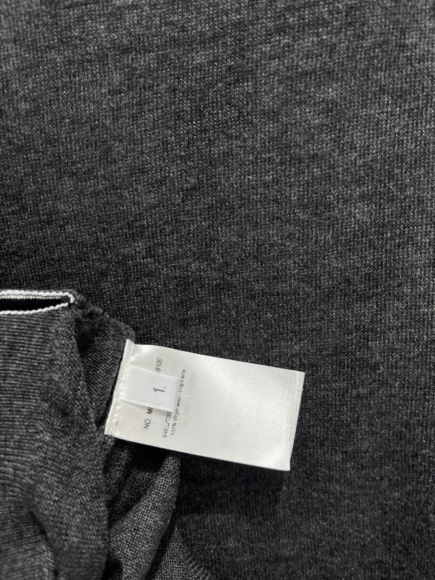 THOM 26S KNIT LONG-SLEEVE POLO 312