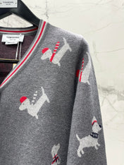 THOM 26S V-NECK KNIT CARDIGAN 307