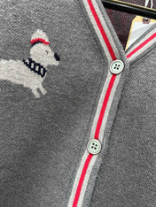 THOM 26S V-NECK KNIT CARDIGAN 307
