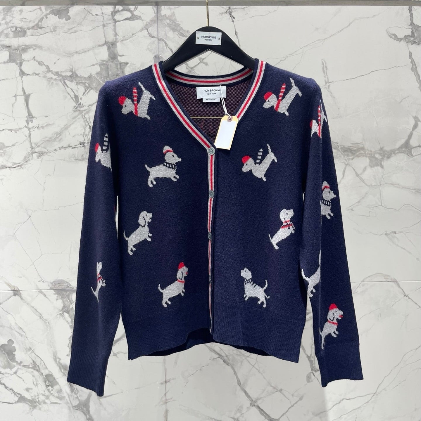 THOM 26S V-NECK KNIT CARDIGAN 306