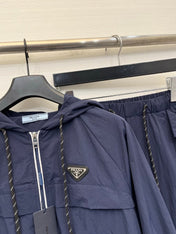 PRADA 26S JACKET AND STRAIGHT-LEG PANTS SET 1033