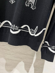 HERMES 26S CREWNECK KNIT SWEATER 866