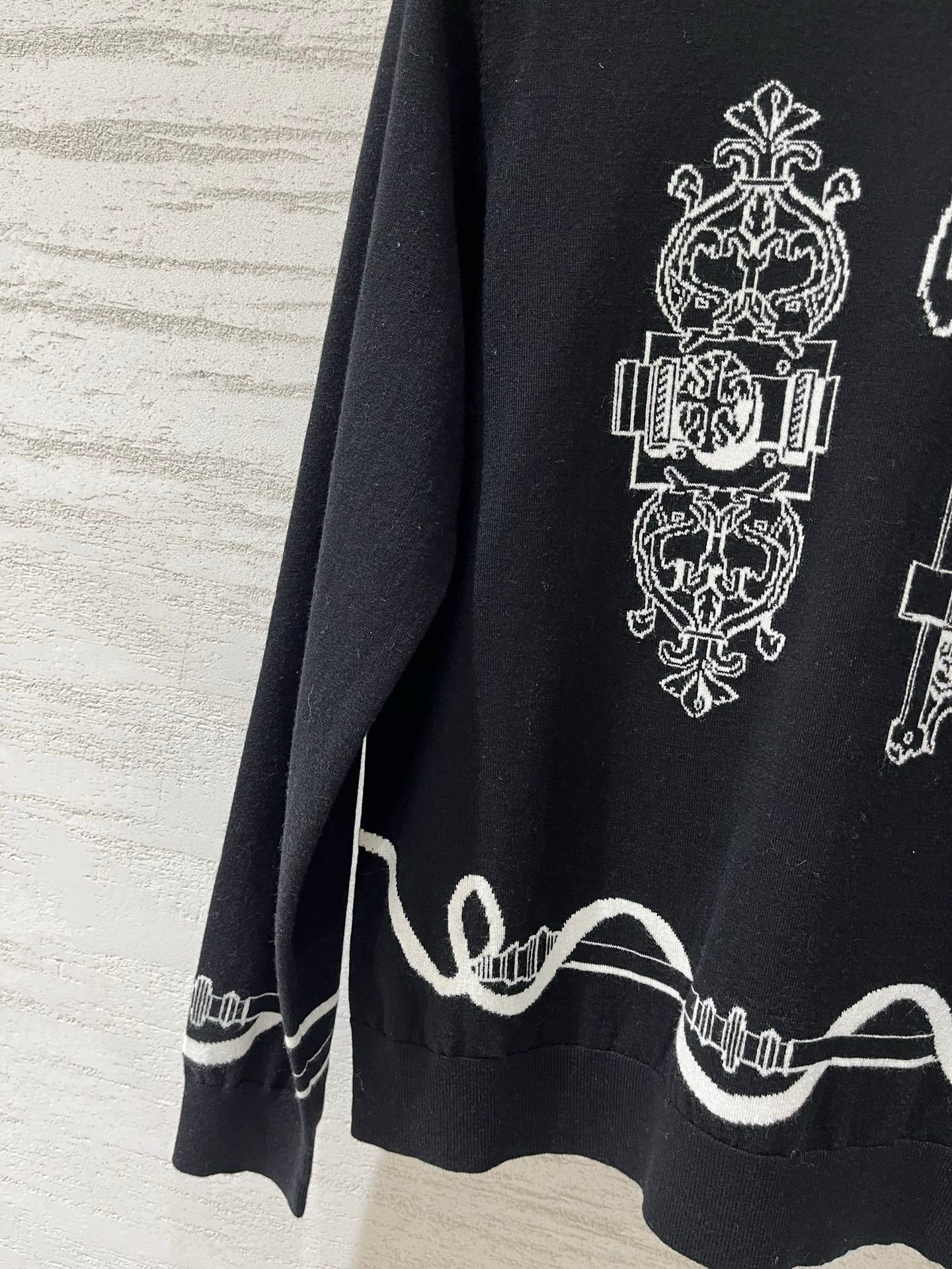 HERMES 26S CREWNECK KNIT SWEATER 866
