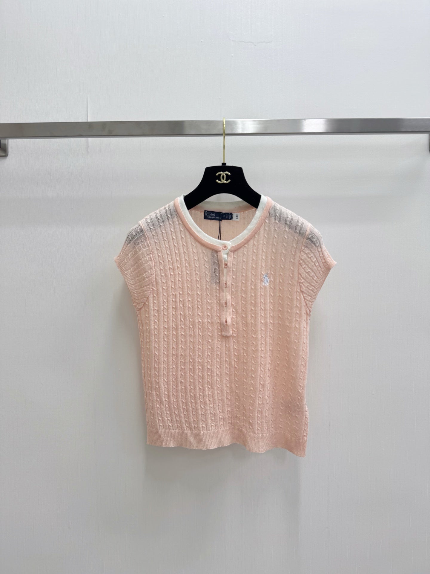 RALPH LAUREN 26S SHORT SLEEVE KNIT TOP 416