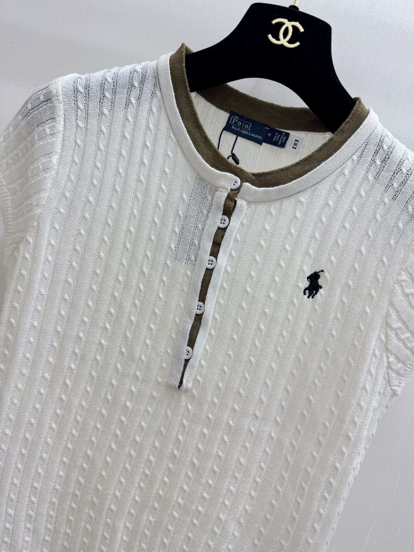 RALPH LAUREN 26S SHORT SLEEVE KNIT TOP 415