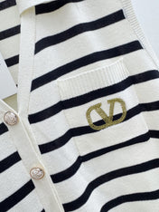 VALENTINO 26S COLLARED KNIT VEST 396