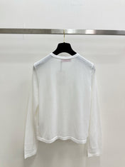 VALENTINO 26S ROUND-NECK KNIT CARDIGAN 400