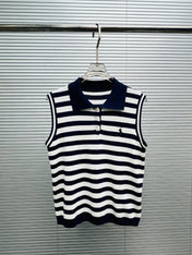 RALPH LAUREN 26S SLEEVELESS POLO KNIT TOP 424