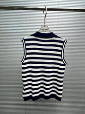 RALPH LAUREN 26S SLEEVELESS POLO KNIT TOP 424