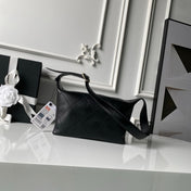 CHANEL 26S HOBO BAG 23 IN BLACK LAMBSKIN