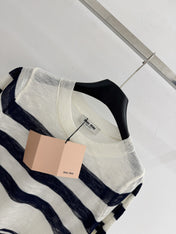 MIUMIU 26S SHORT-SLEEVED SWEATER STYLE 1097