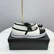 CHANEL 26S MARY JANE SNEAKERS IN WHITE CALFSKIN