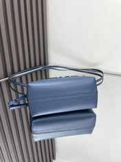 BY THE WAY MINI 18 IN AEGEAN BLUE LAMBSKIN GOLD HARDWARE