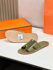 Izmir sandal Vert Toundra