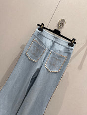 CC Jeans Light Blue Denim Fabric