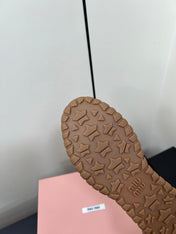 TYRE SNEAKERS IN BLACK TECHNICAL FABRIC AND SUEDE WITH STICKER