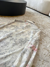 CHANEL LONG-SLEEVE PRINTED SHIRT IN SOFT FABRIC