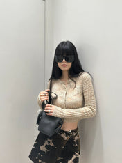 DIOR 25S MINI SKIRT CAMOUFLAGE STYLE 007