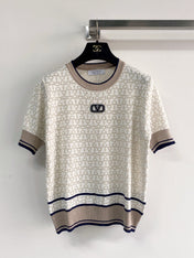 VALENTINO 26S SHORT-SLEEVE SWEATER STYLE 108