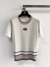 VALENTINO 26S SHORT-SLEEVE SWEATER STYLE 109